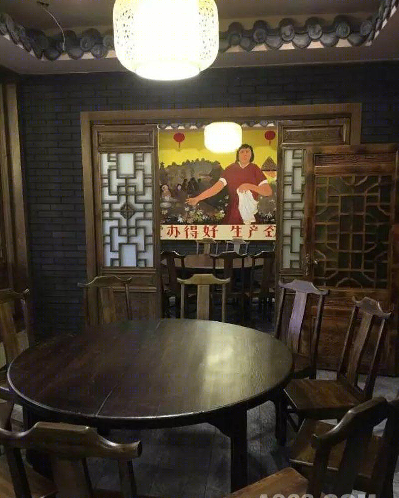 农耕文化赋能鸡毛店，七彩花都呈现空间艺术-1