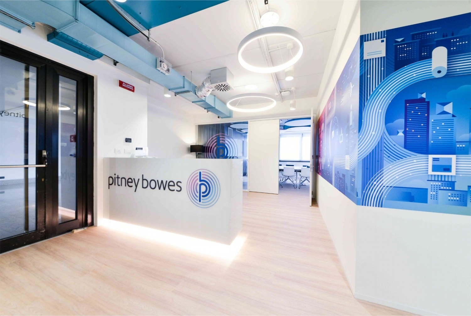 米兰 Pitney Bowes 办公室,开放式设计展现灵活协作-19