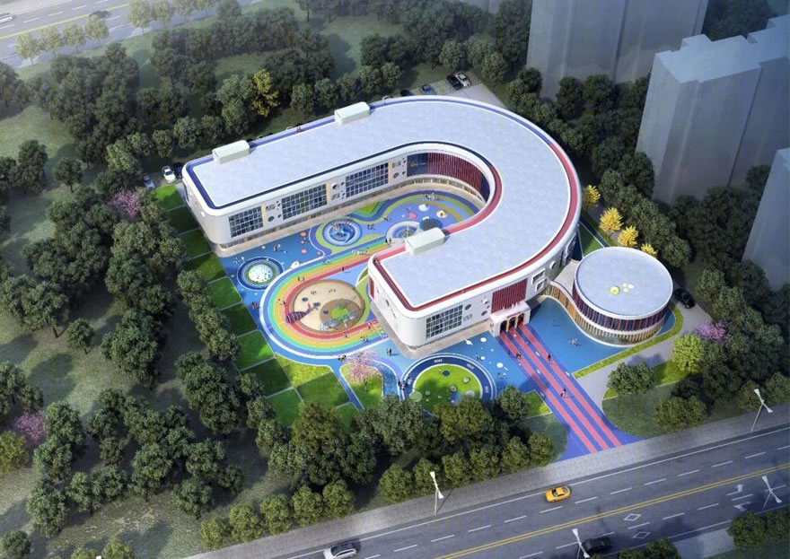 青岛红岛嘉苑幼儿园丨中国青岛丨青岛市民用建筑设计院有限公司-0