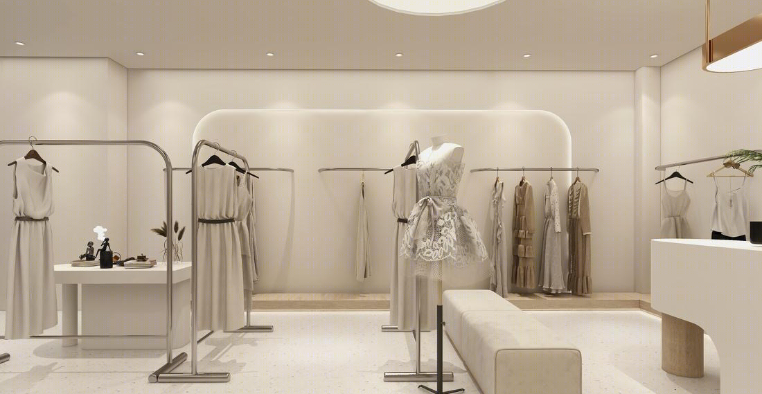 65m²服装店℃ 简约风-0