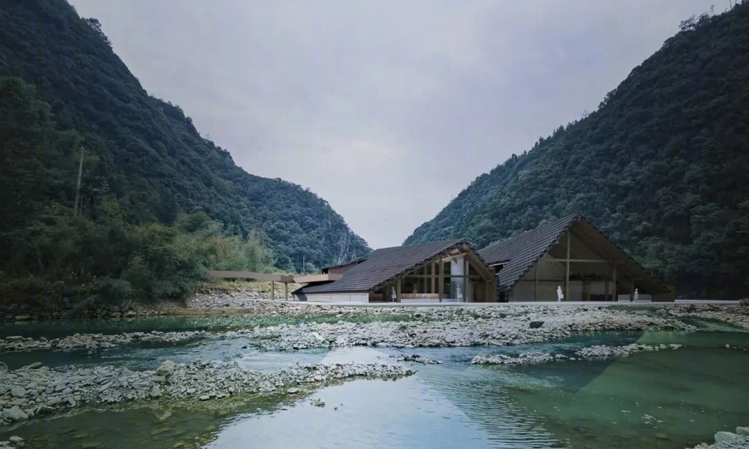 山谷中的自由之谷·安徽乡村社区中心设计丨中国黄山丨大!建筑事务所-40