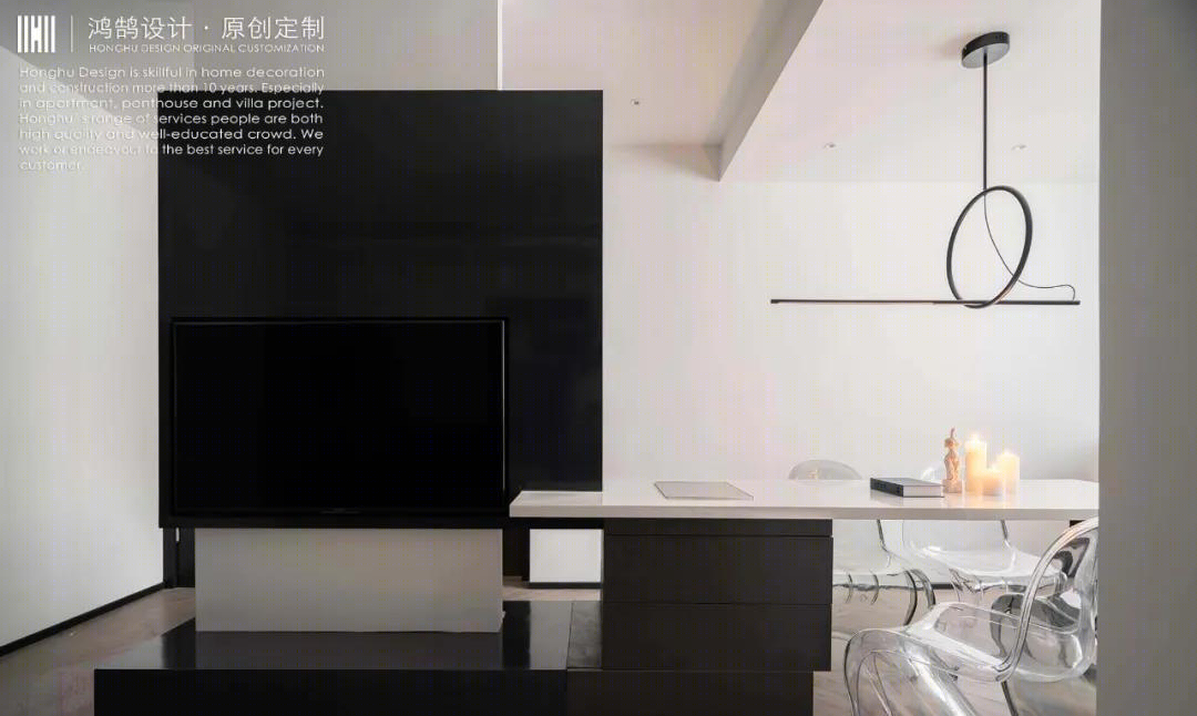 简约黑白灰，打造建筑设计师的理想家-19