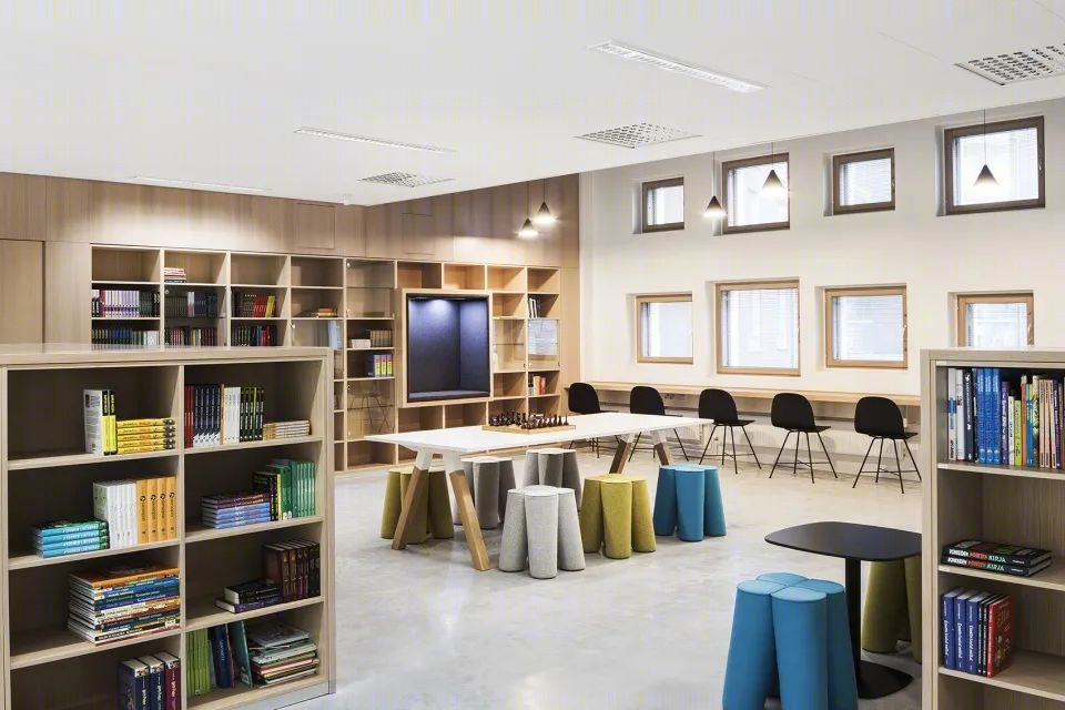 赫尔辛基 Jätkäsaari 综合学校丨芬兰赫尔辛基丨AOR Architects-39