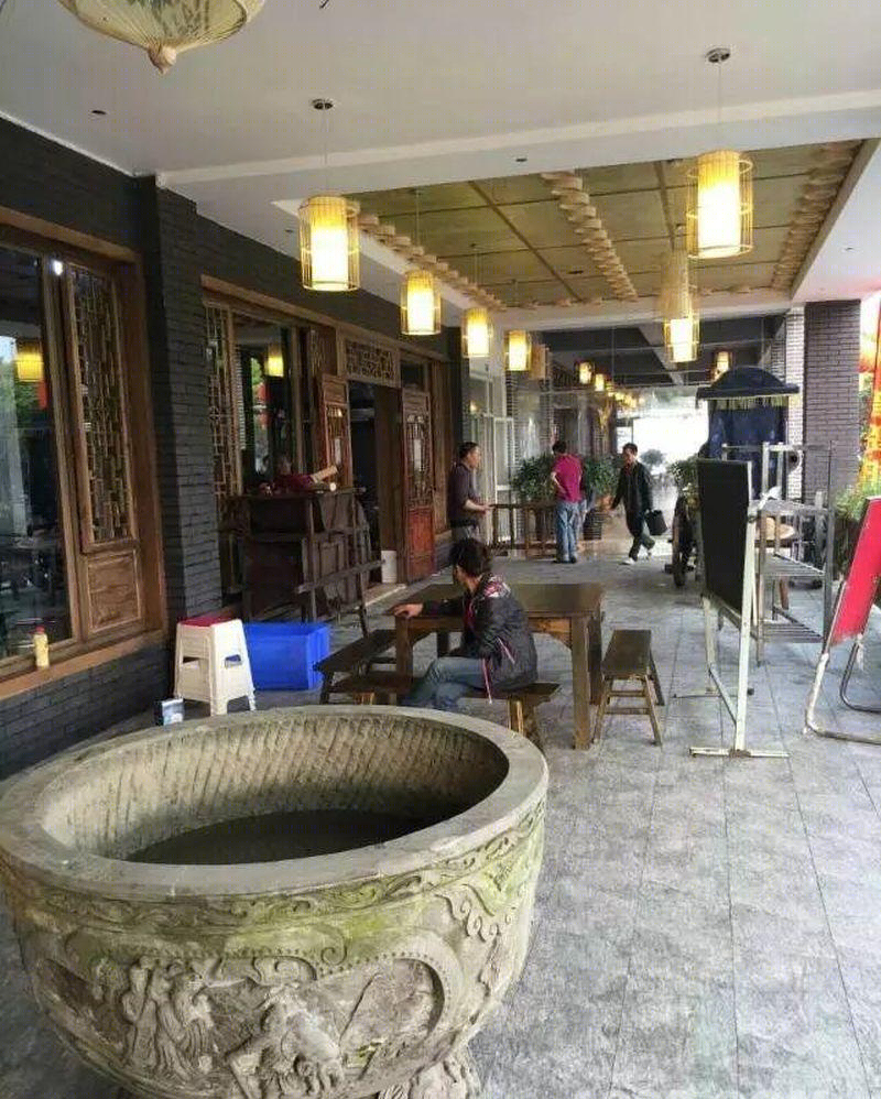 农耕文化赋能鸡毛店，七彩花都呈现空间艺术-2