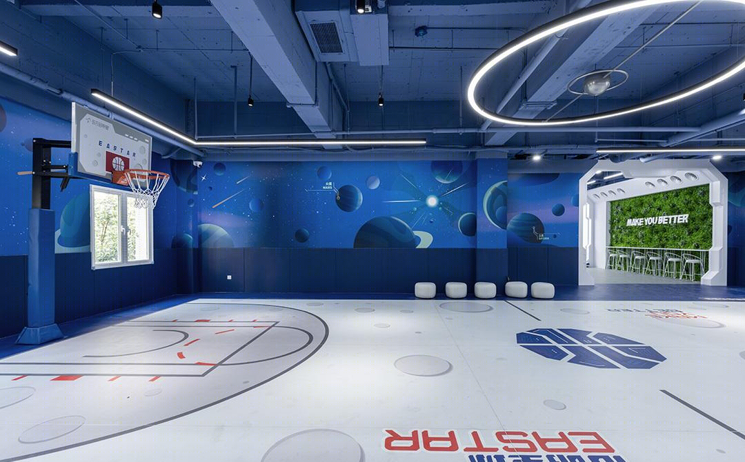 东方启明星球馆 · 全场景沉浸式篮球训练馆设计-17