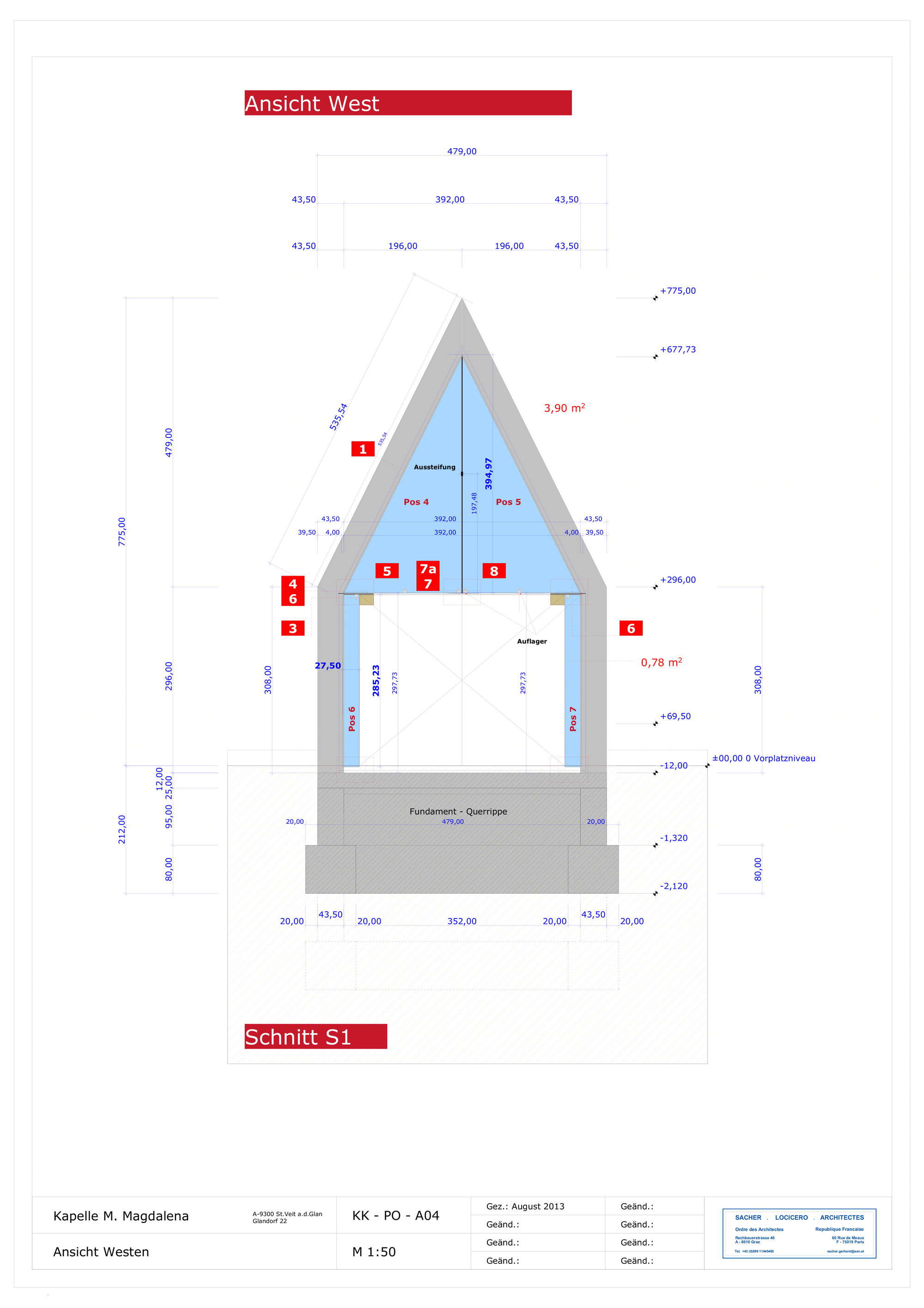 奥地利 Maria Magdalena 教堂丨Sacher.Locicero.Architectes-62