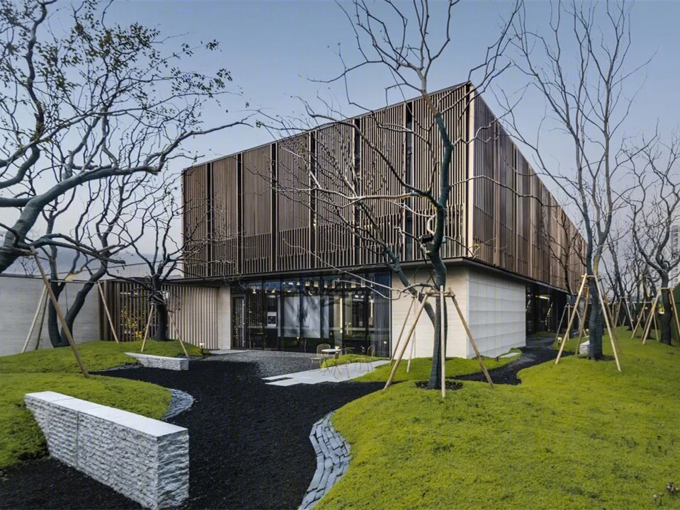 万科·苏州江湾澜庭示范区景观丨中国苏州丨中房建筑-3