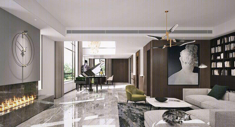 素雅奢华的女主人之家-0