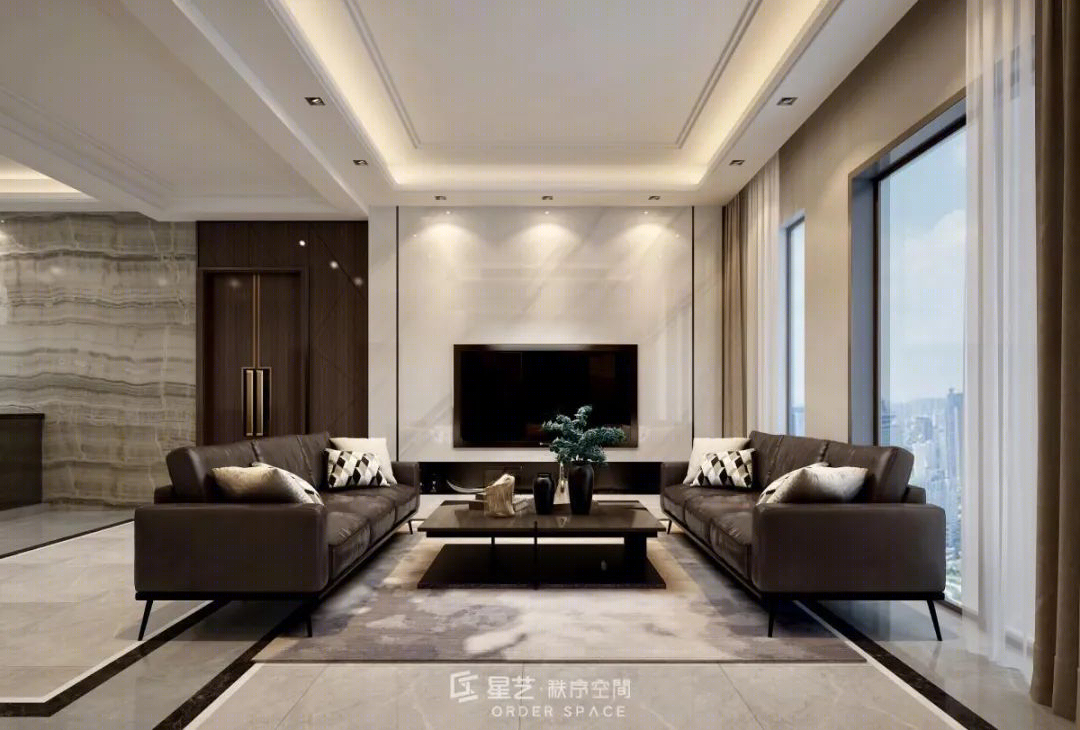 广州龙湖天宸原著新中式风格家装设计丨中国广州丨星艺装饰设计事务所-17