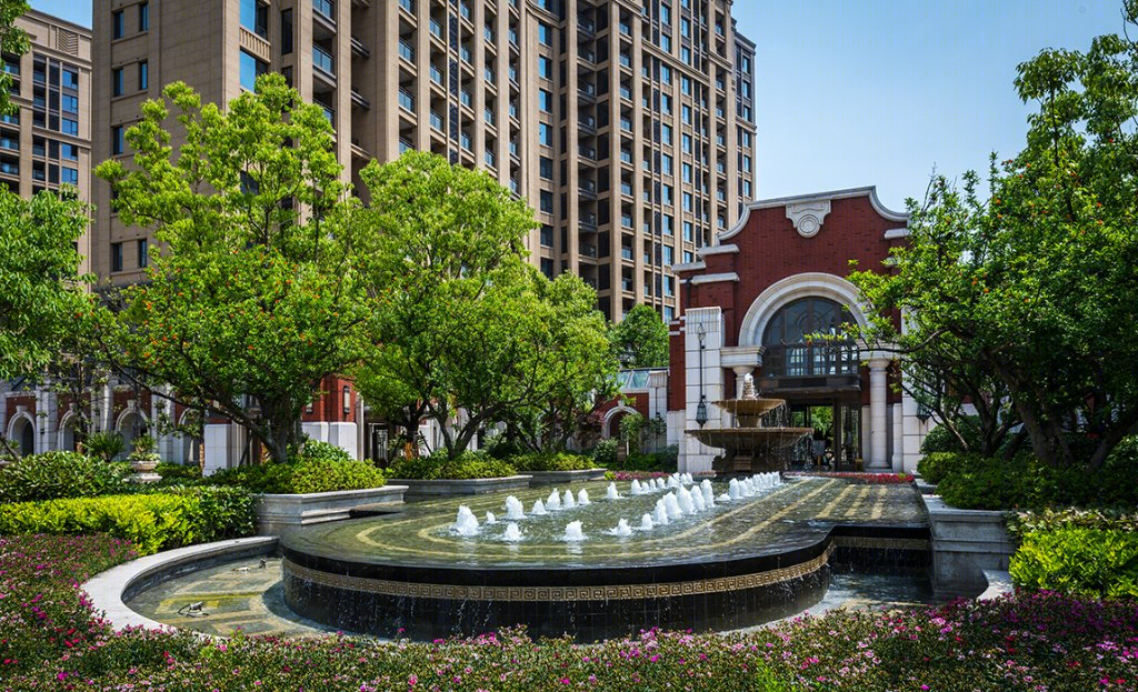 上海绿地海域笙晖住宅景观-3