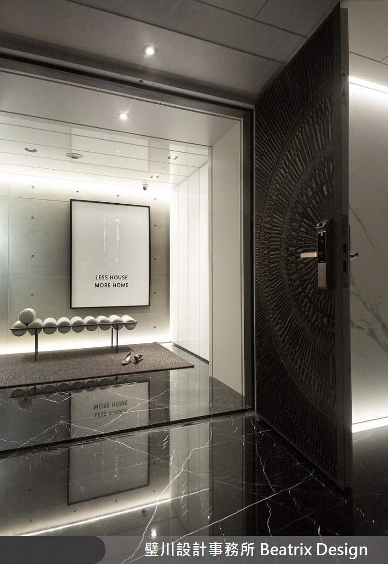 致敬安藤忠雄,80 坪现代宅展现清水模魅力-10