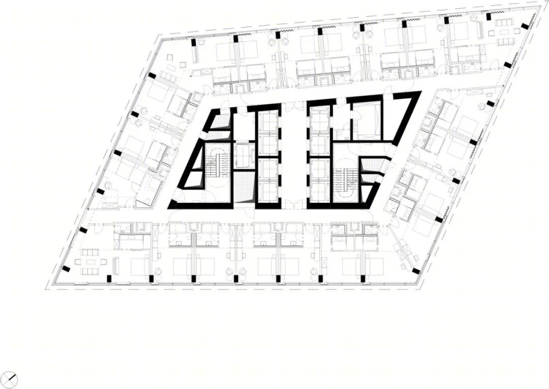 柏林最高酒店建筑·Estrel 大厦丨德国柏林丨Barkow Leibinger 建筑设计公司-37
