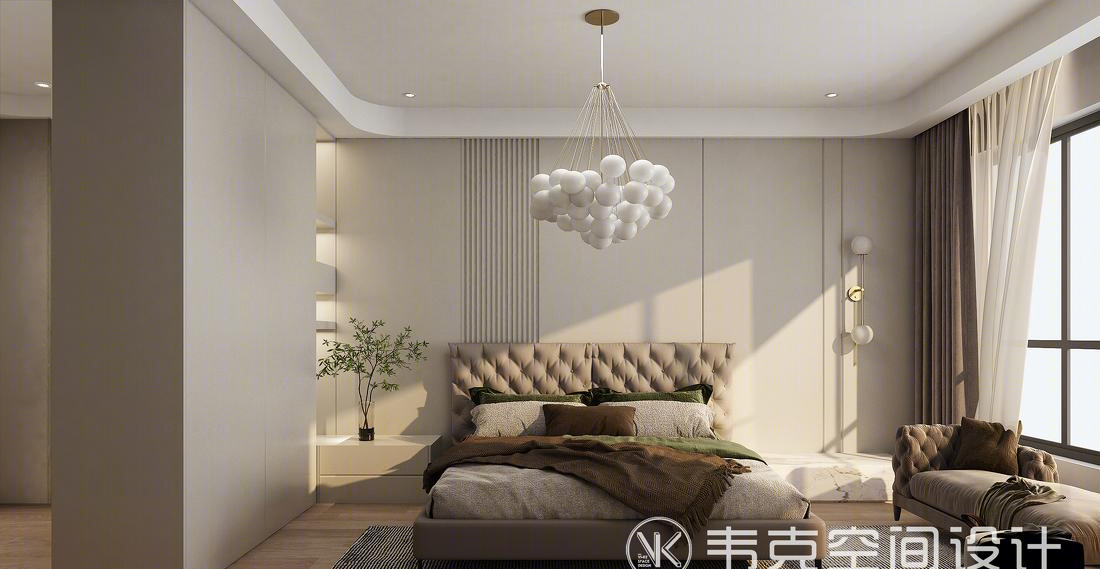 现代轻奢之家丨韦克设计-57