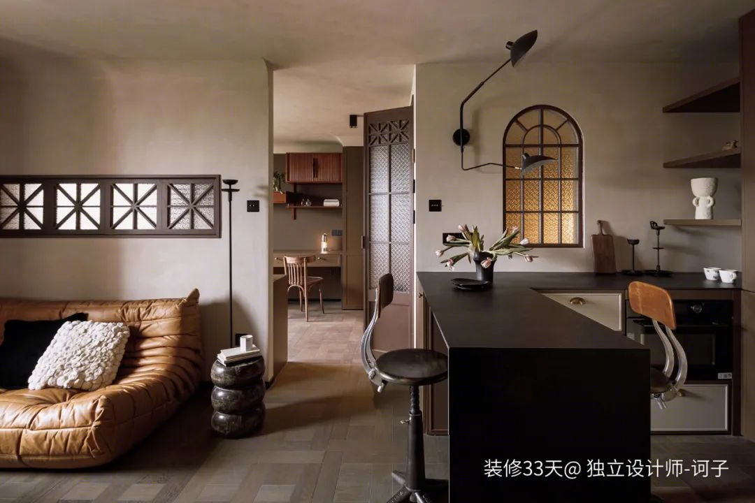 复古工业风老房 · 插画师与游戏设计师的浪漫爱巢丨中国北京丨独立设计师诃子(北京)-9