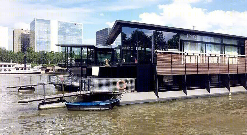 Off Paris Seine漂浮酒店-3