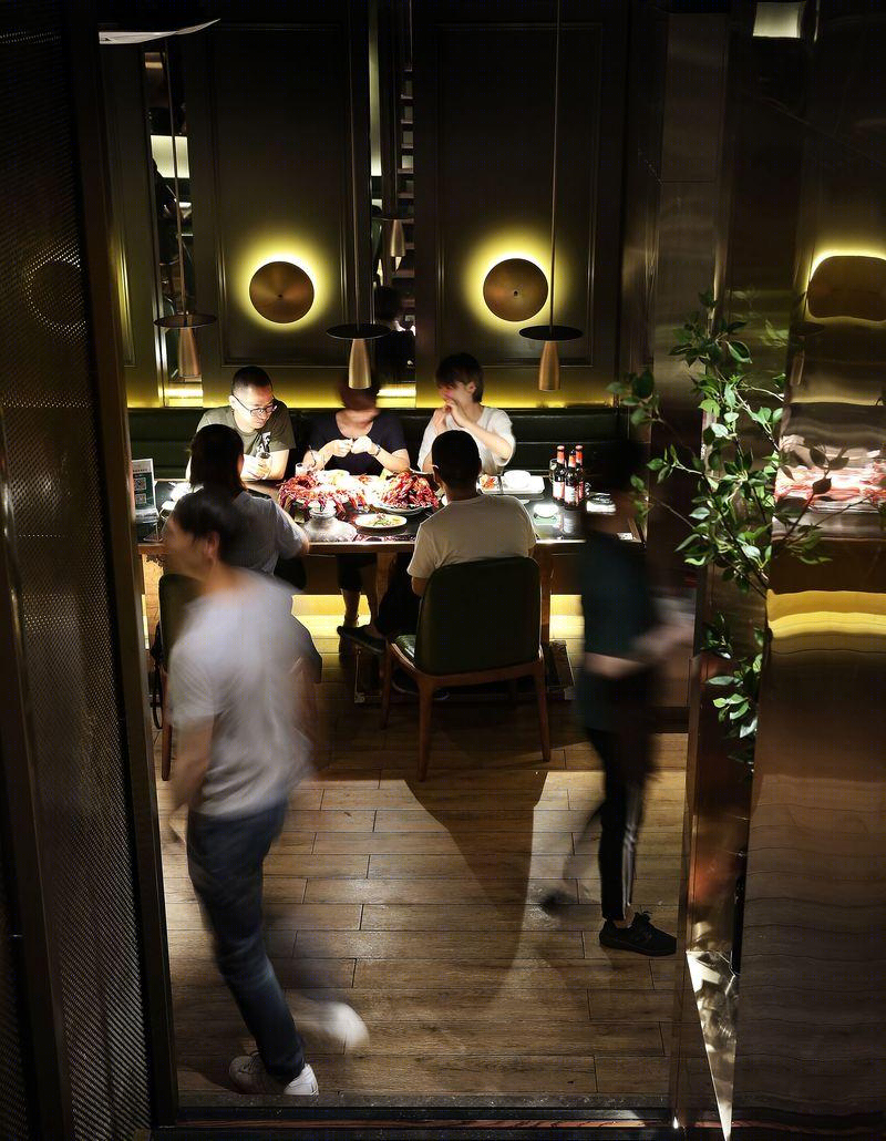 "你看起来很好吃"餐厅 | 融入自然的筷子装置与夜宵氛围-67