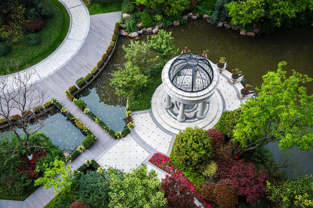 上海绿地海域笙晖住宅景观-7