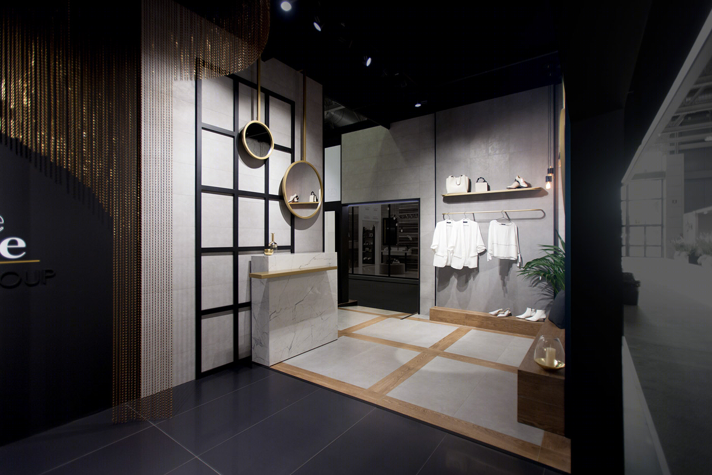 Niro Ceramics Group Cersaie 2017 展位设计 | 极简优雅，细节见真章-18