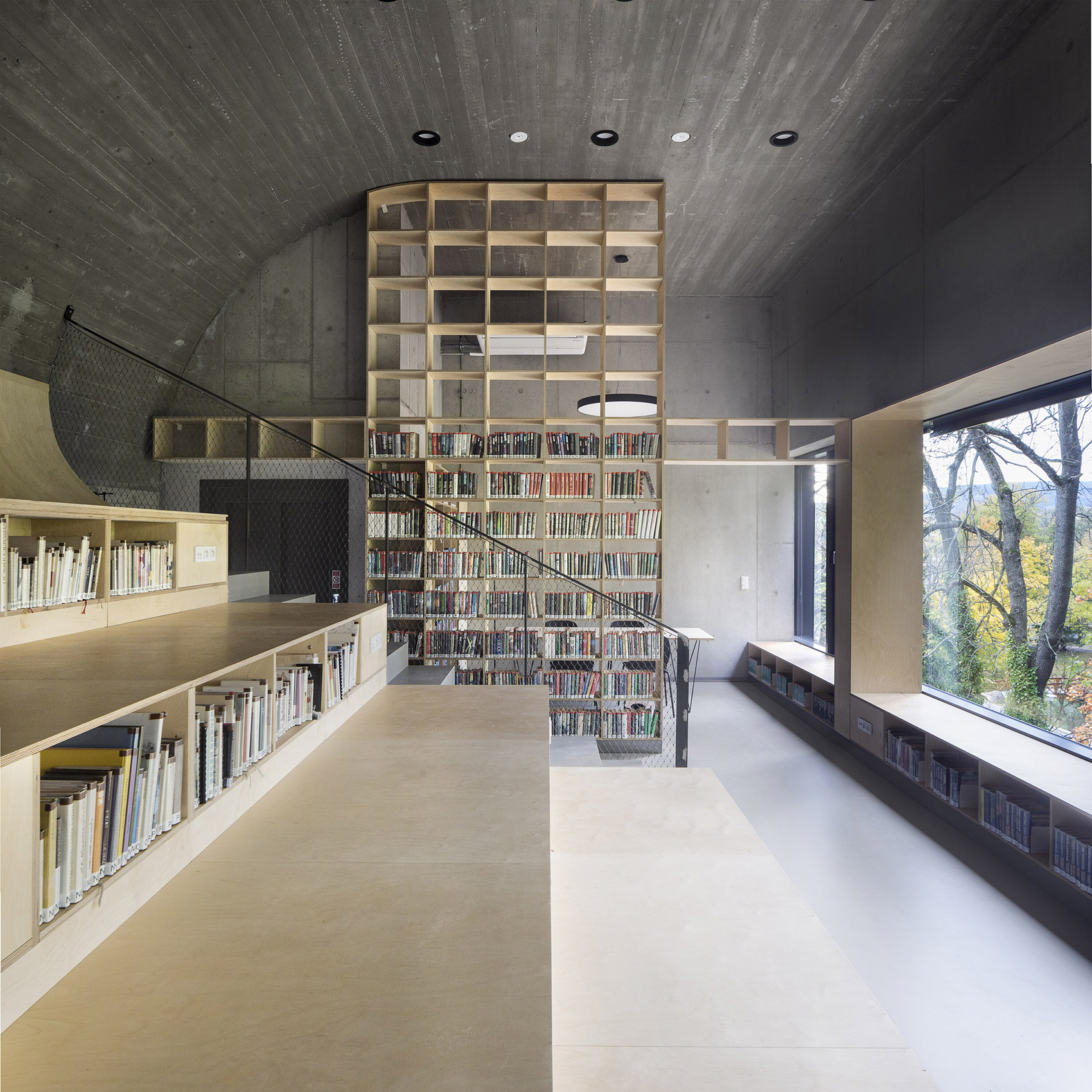 捷克城镇图书馆设计丨atakarchitekti-33