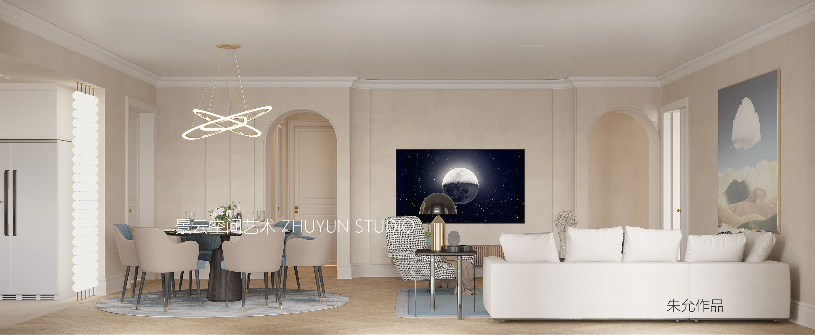 朱允作品-成都中南海棠集194（ZHUYUN STUDIO）                     -0