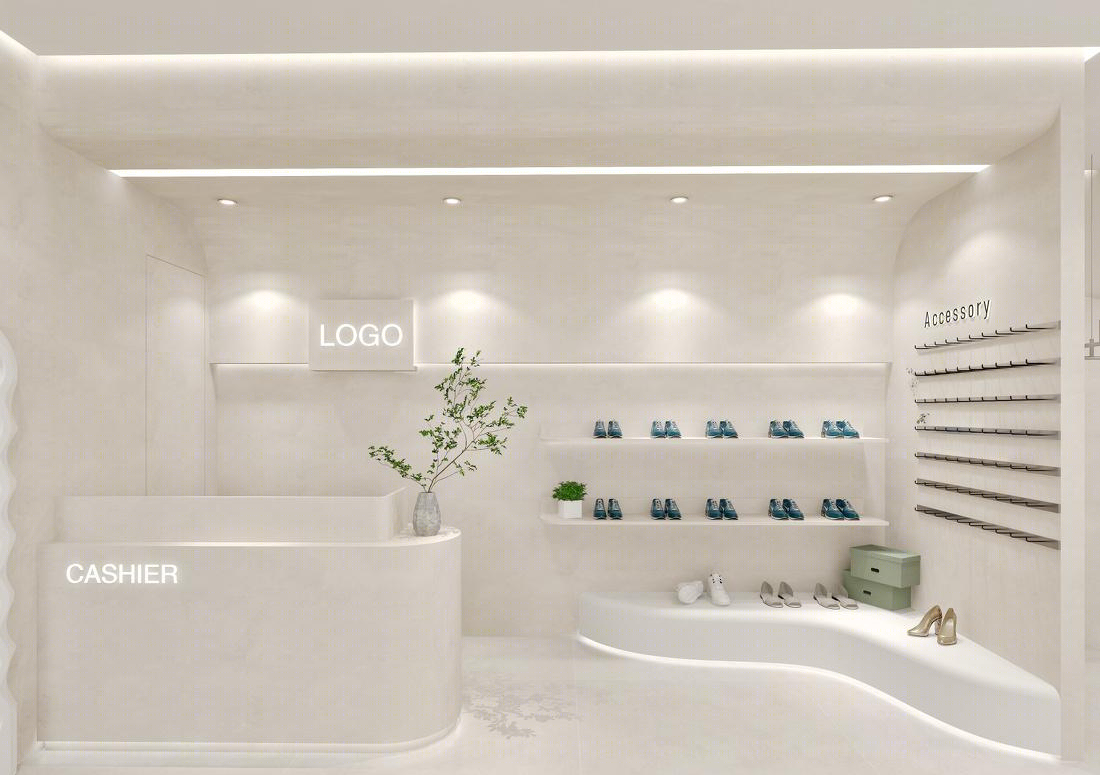 94m²服装店℃ 简约风-1