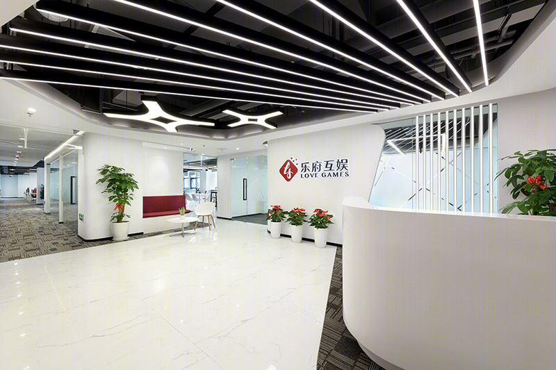 乐府互娱办公室设计装修丨中国上海-18