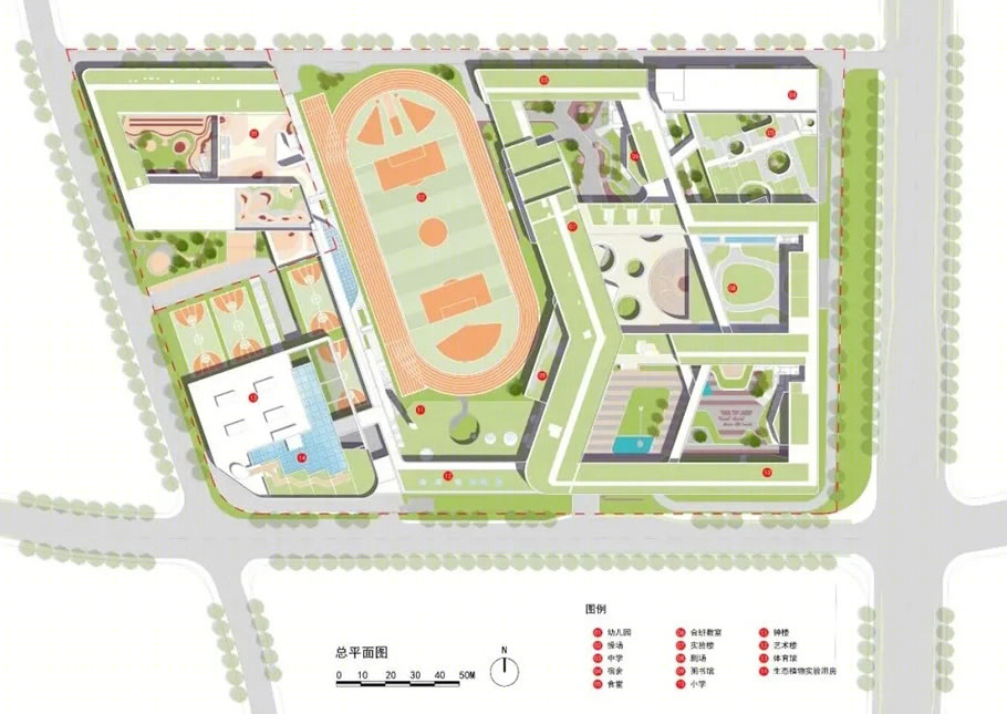 上海兰生复旦学校青浦分校丨中国青浦丨上海华都建筑规划设计有限公司(HDD)-20