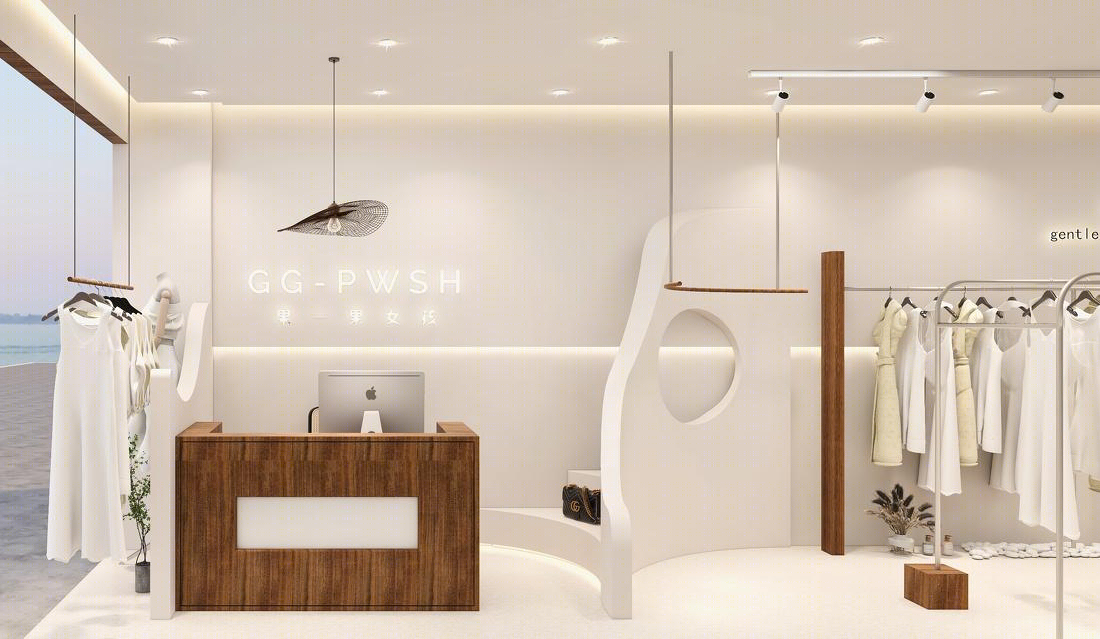 72m²服装店℃ 简约风-2