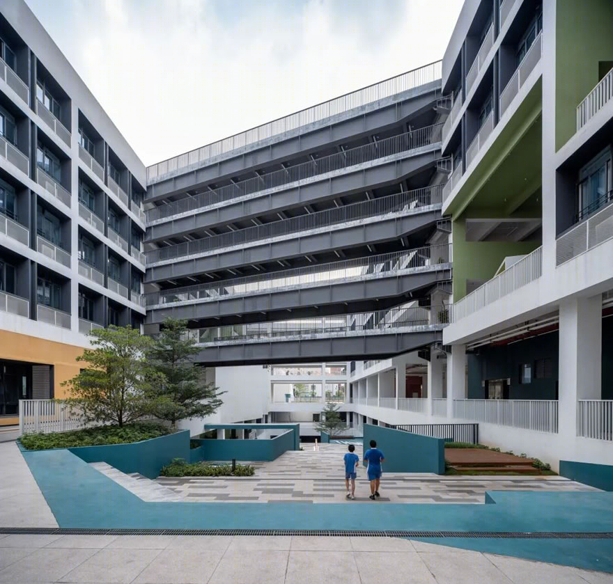 深圳市龙华区行知中学丨中国深圳丨筑博设计-50
