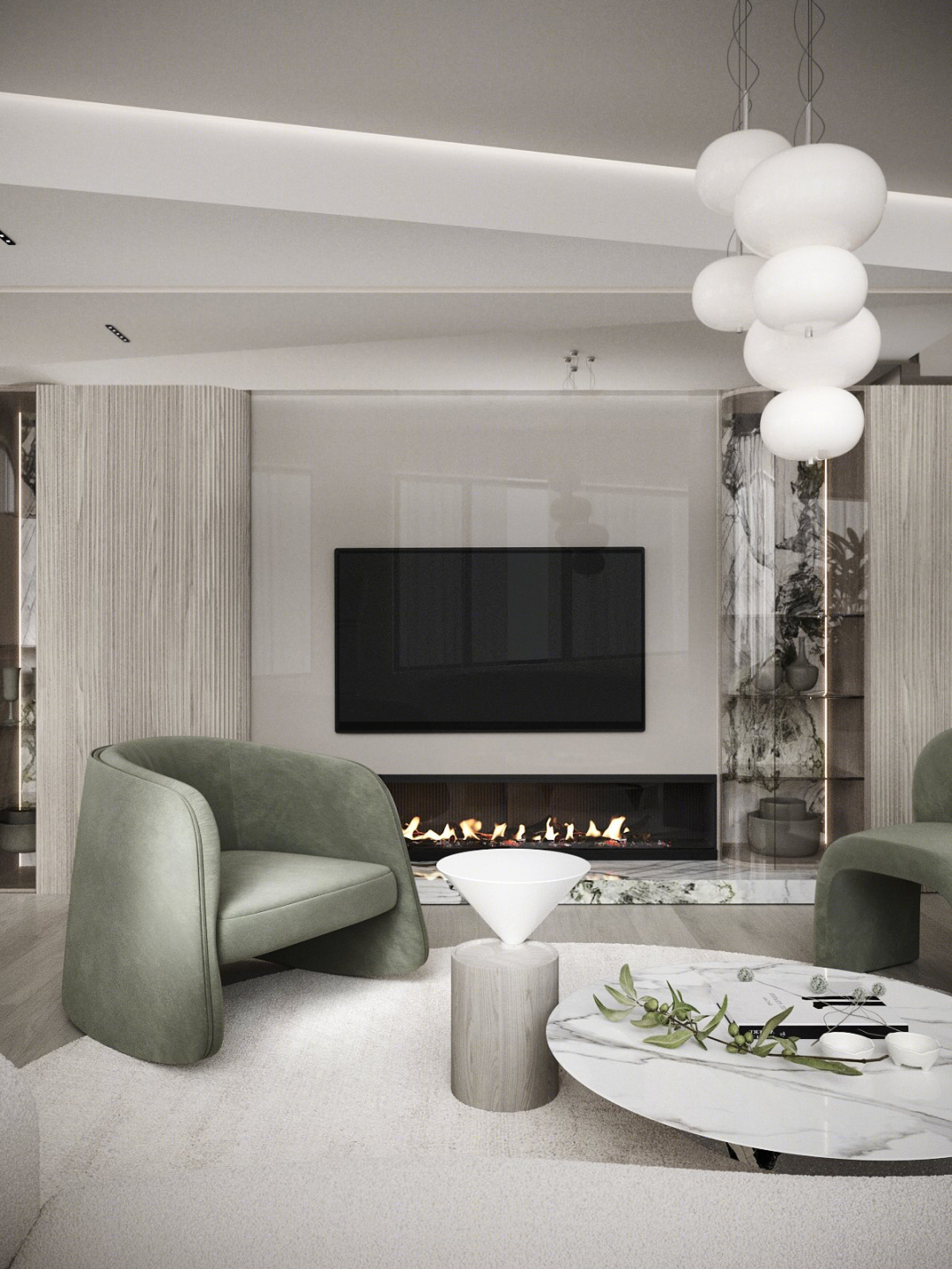 150㎡现代轻奢空间丨The One Architectural Lab-6