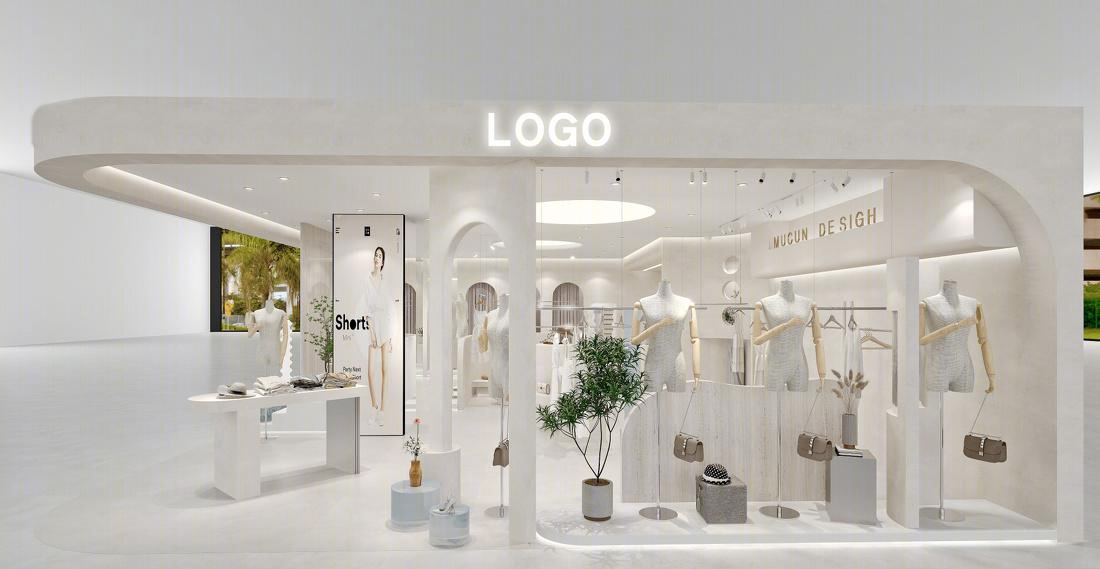 94m²服装店℃ 简约风-2