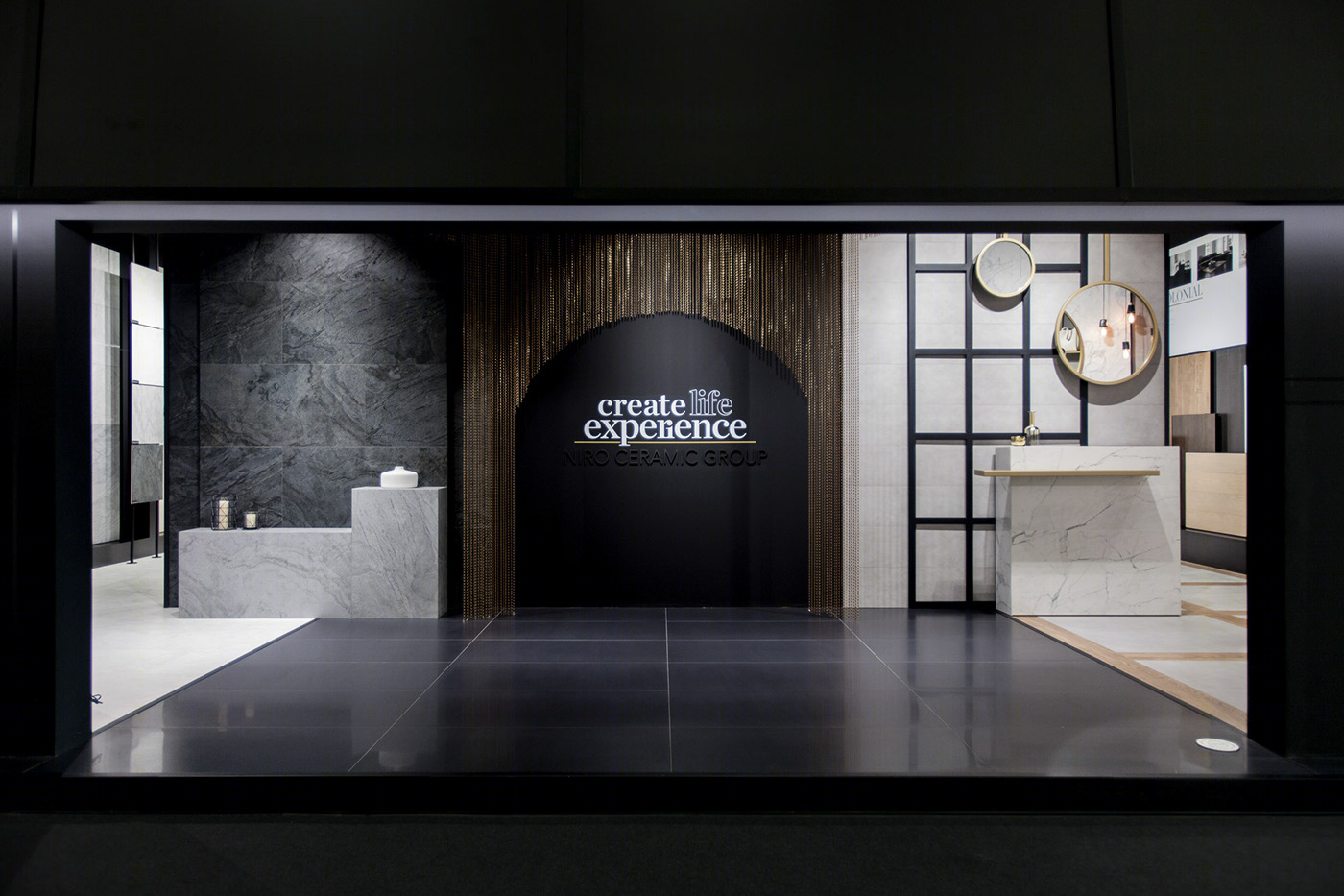 Niro Ceramics Group Cersaie 2017 展位设计 | 极简优雅，细节见真章-19