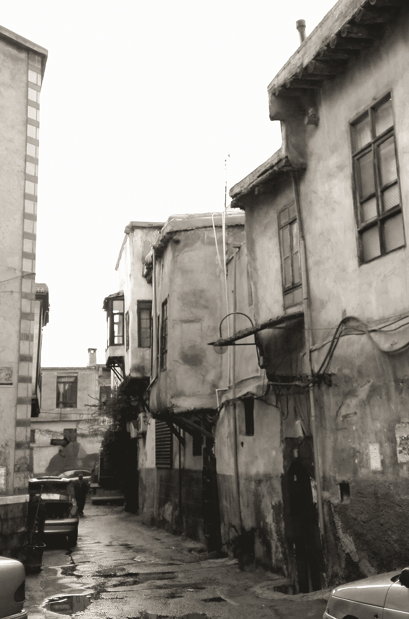 Anastasiya Gushchina丨公寓建筑丨Black And White Old Damascus-1
