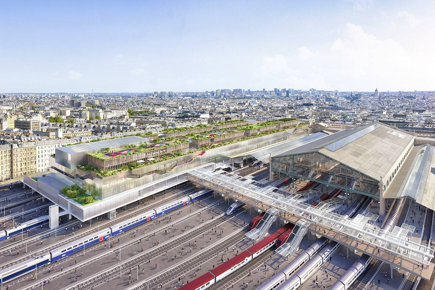 巴黎 GARE DU NORD 现代化火车站设计丨法国巴黎丨Neiko Srl-5