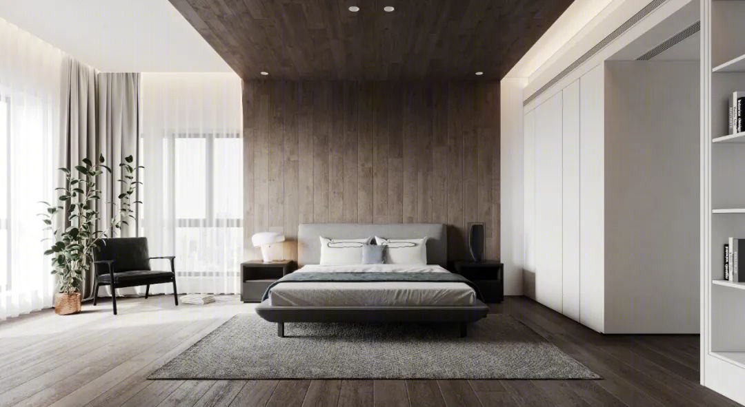 外滩印象简约温馨大平层设计丨ZYM Design-23
