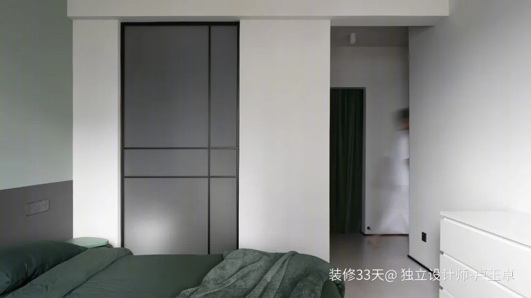 绿色清新实用四室住宅设计丨中国青岛丨独立设计师卢玉卓（青岛）-57