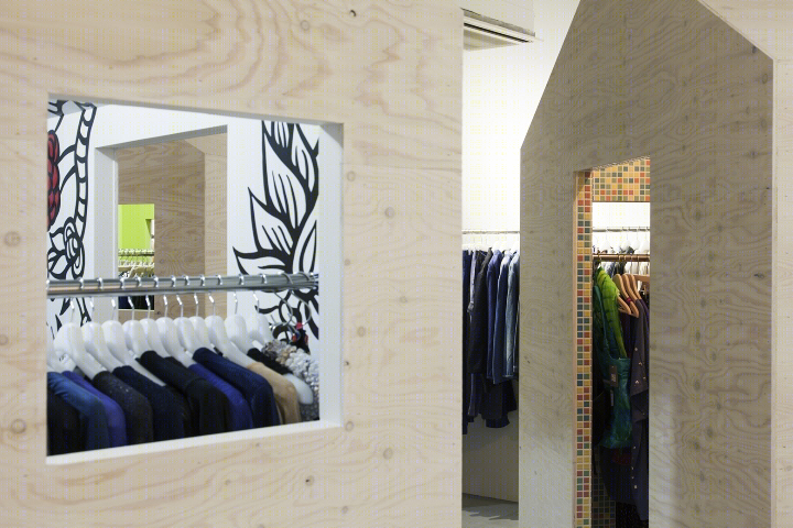 东京猫街 Vintage 服装店设计丨Manabu Okano Studio201-20