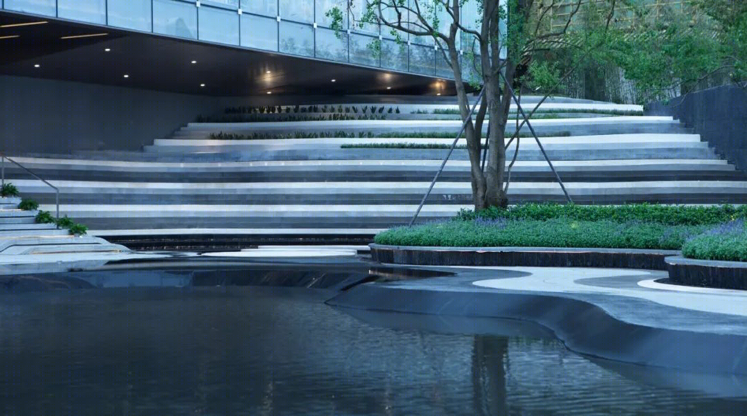 世茂滨江壹号 | 水墨画卷中的景观设计-57