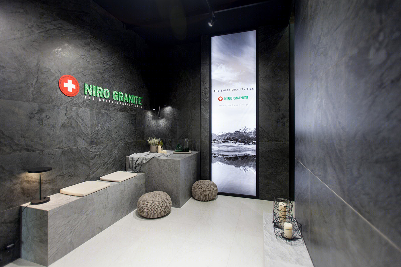 Niro Ceramics Group Cersaie 2017 展位设计 | 极简优雅，细节见真章-20