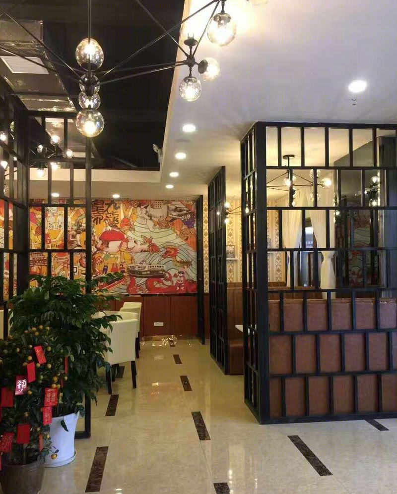 四川粤点餐厅 | 岭南风情融入简约时尚空间-7
