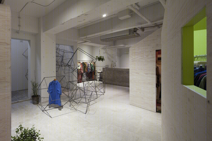 东京猫街 Vintage 服装店设计丨Manabu Okano Studio201-21