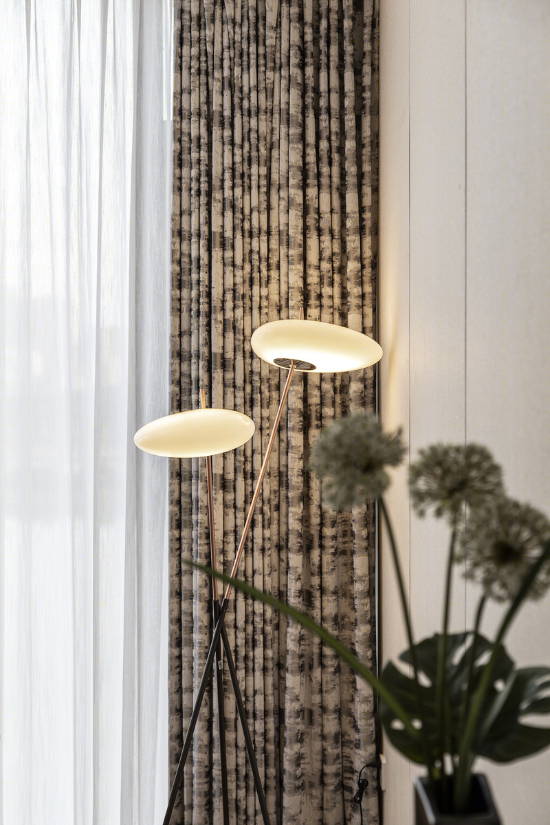 李娜设计咸阳外滩一号样板间 打造空中庭院江景豪宅-48