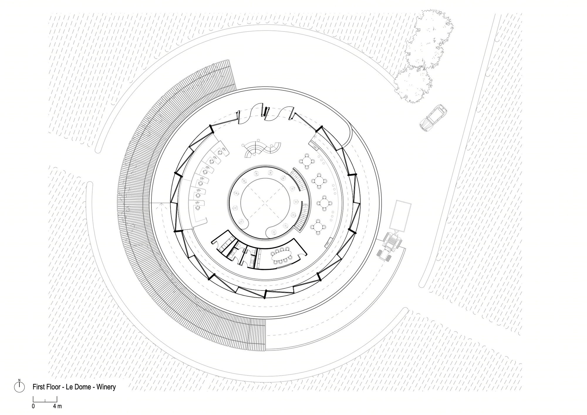 Le Dome 酒庄丨法国丨Foster + Partners-45