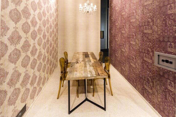 法兰克福展会上的 Grandeco 壁纸展厅 | Franken Standbouw 打造的真实家居空间-18