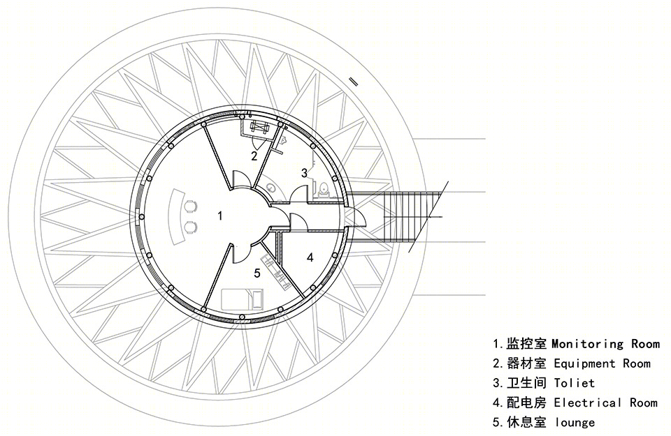 山顶上的消防瞭望台丨中国南京丨东南大学建筑设计研究院有限公司-85