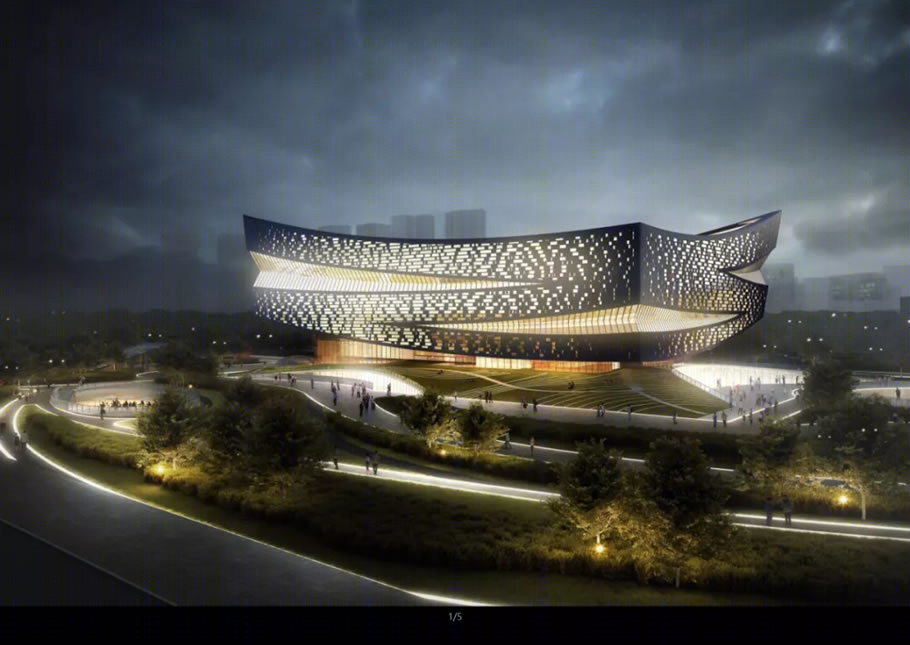 荆州市城市文化中心丨中南建筑设计院第七建筑工作室-2