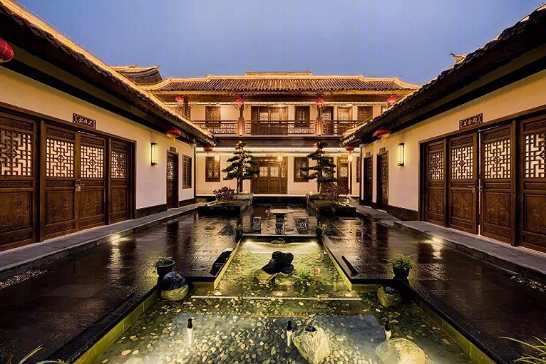 白茶城中的儒雅合院·奇墨空间设计酒店-28
