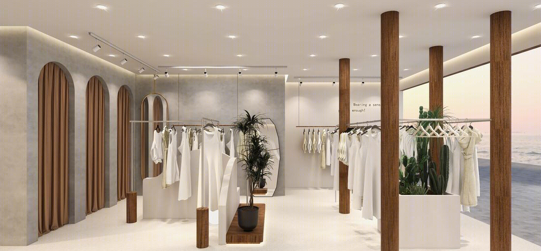 72m²服装店℃ 简约风-4
