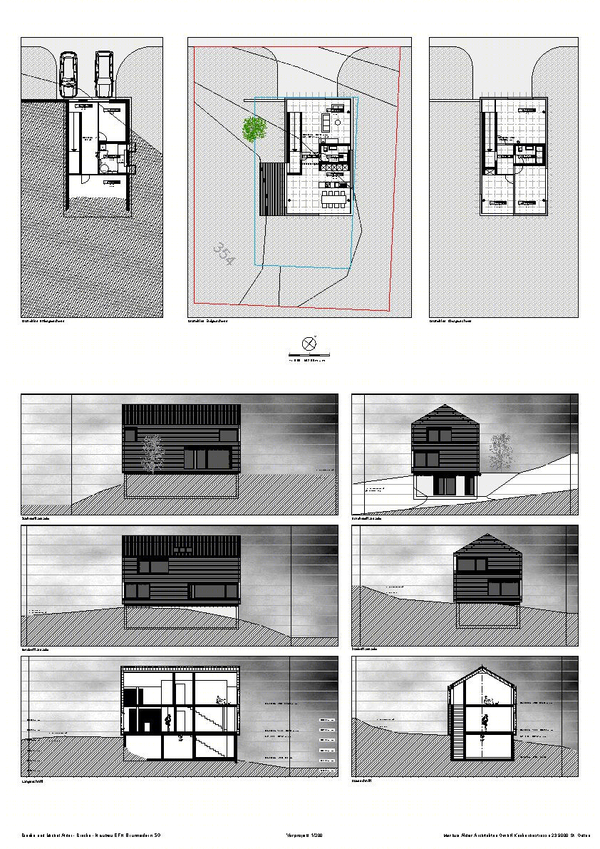 瑞士 Brunnadern 村经济适用住宅设计-28