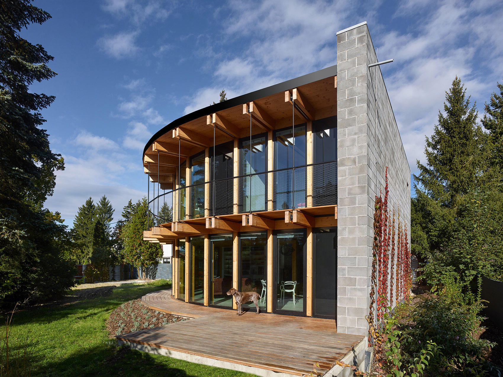 朝向太阳的绿色住宅丨Stempel & Tesar architekti-10